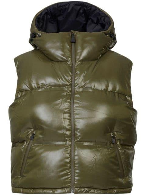 Snowbird padded hoodied vest by AZTECH MOUNTAIN