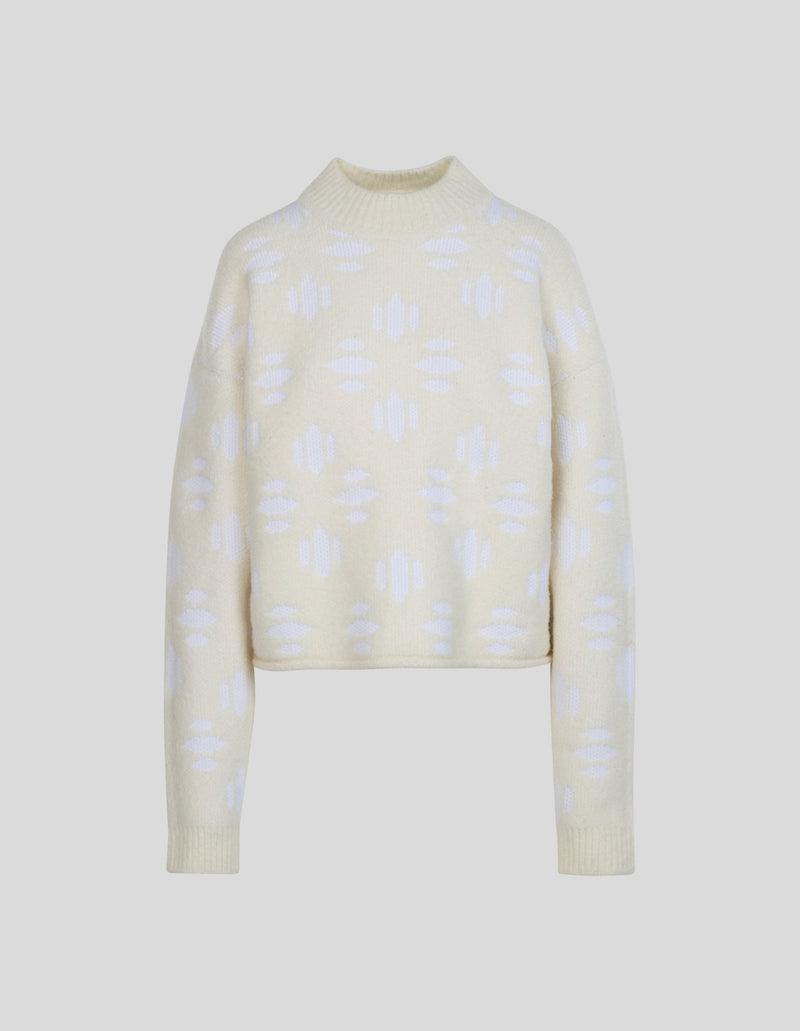 Snowflake Cashmere Sweater by AZTECH MOUNTAIN