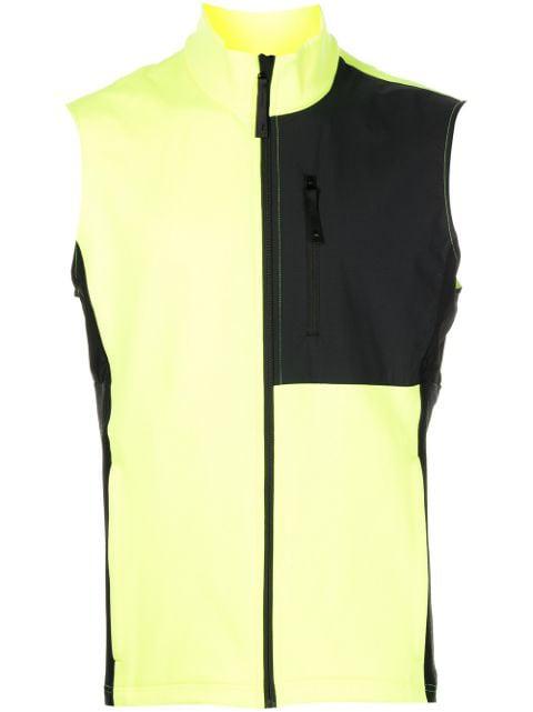 fleece zip-front vest by AZTECH MOUNTAIN