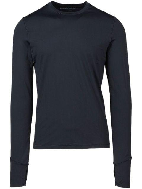 logo-print ski T-shirt by AZTECH MOUNTAIN