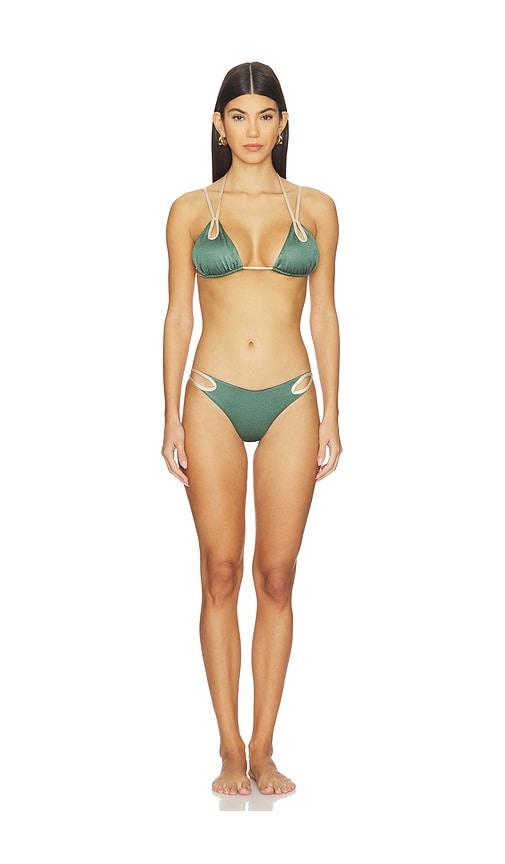 AZULU Aria Bikini in Olive by AZULU