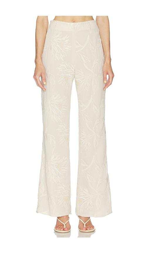 AZULU Emiko Pant in Ivory by AZULU