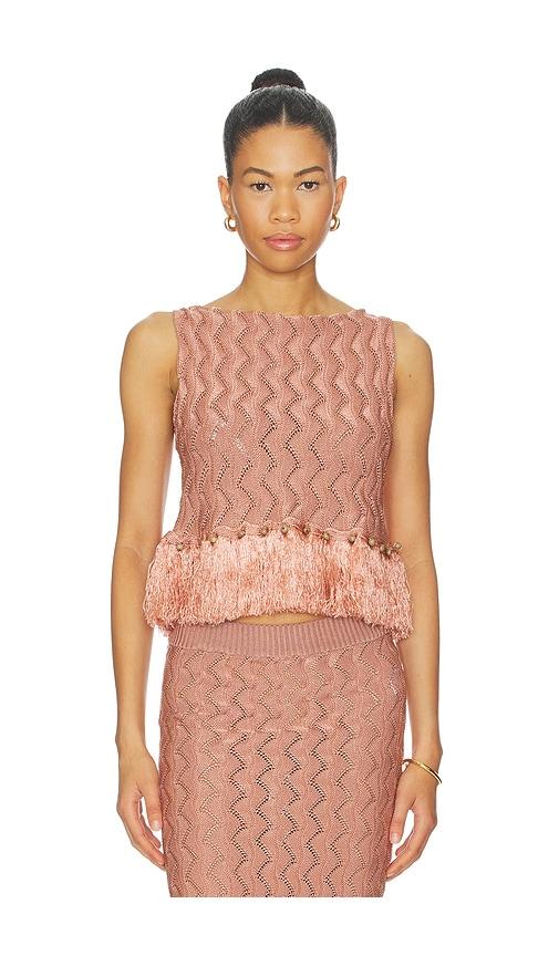 AZULU Lorenzo Top in Mauve by AZULU