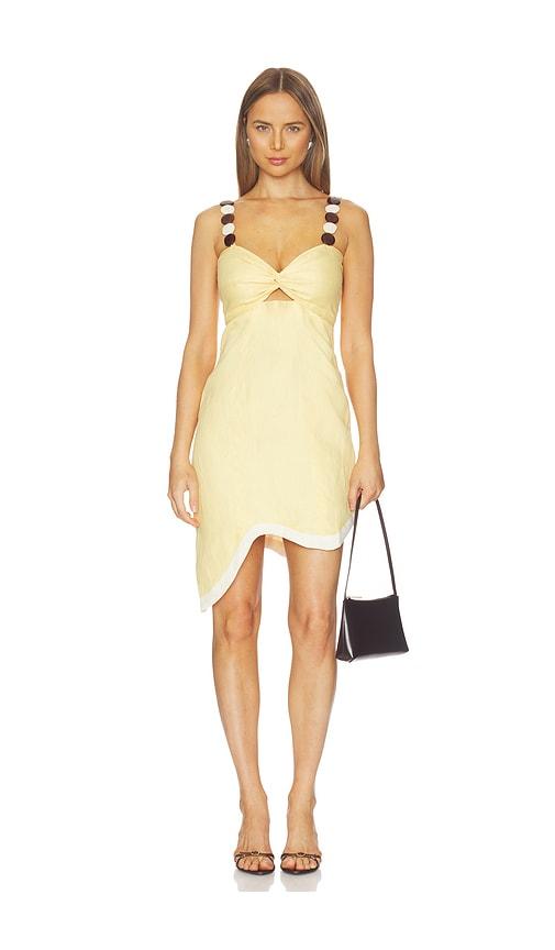 AZULU Mar Dress in Yellow by AZULU