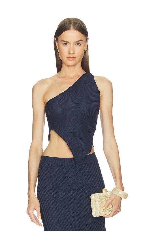 AZULU Topanga Top in Navy by AZULU
