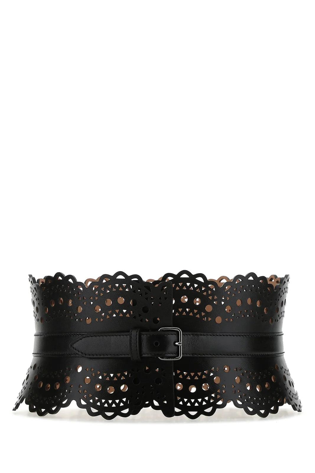 ALAïA - Women's Bustier Belt - (Black) by AZZEDINE ALAIA