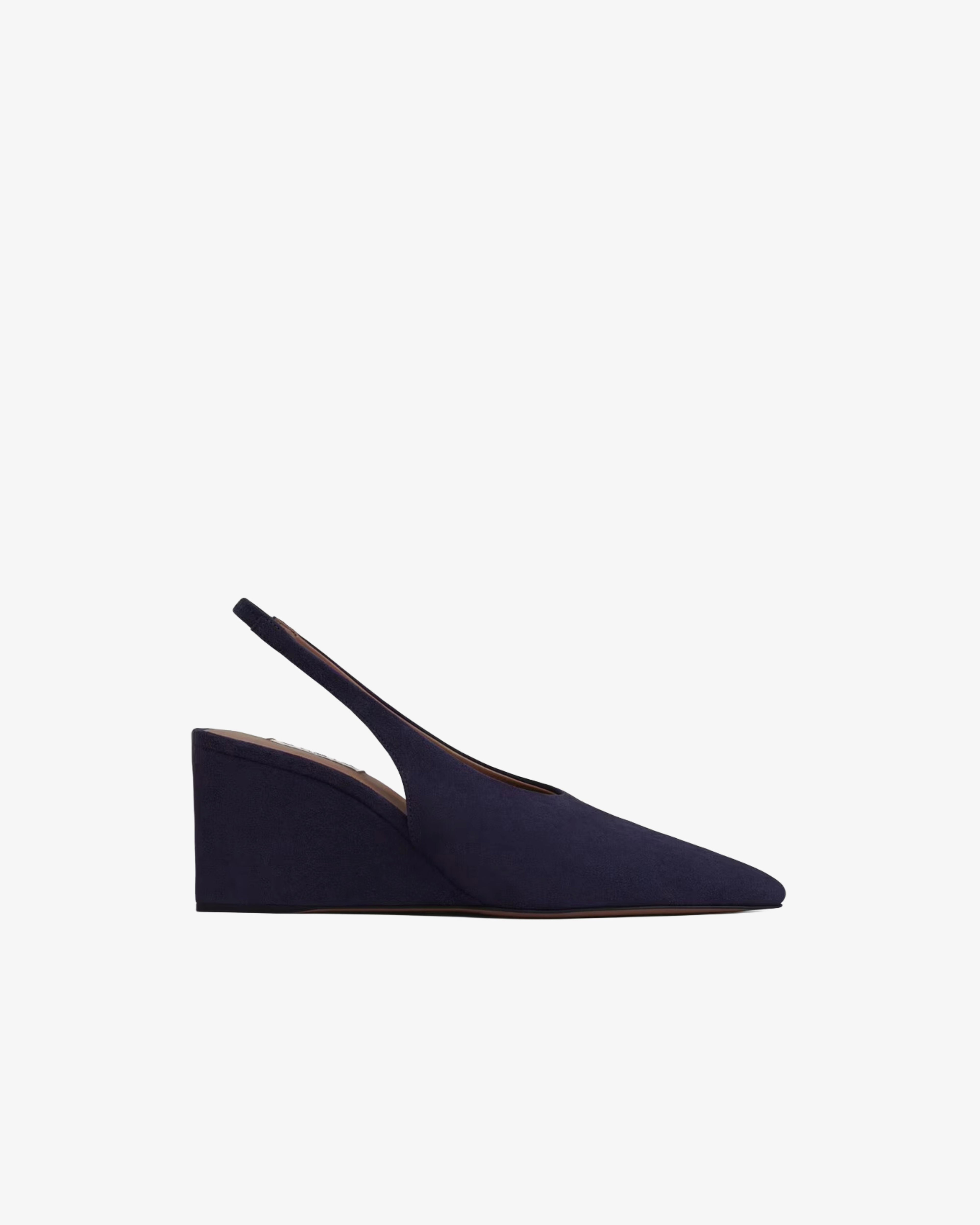 ALAÏA - Women's Cube Wedge Slingbacks - (Black999) by AZZEDINE ALAIA