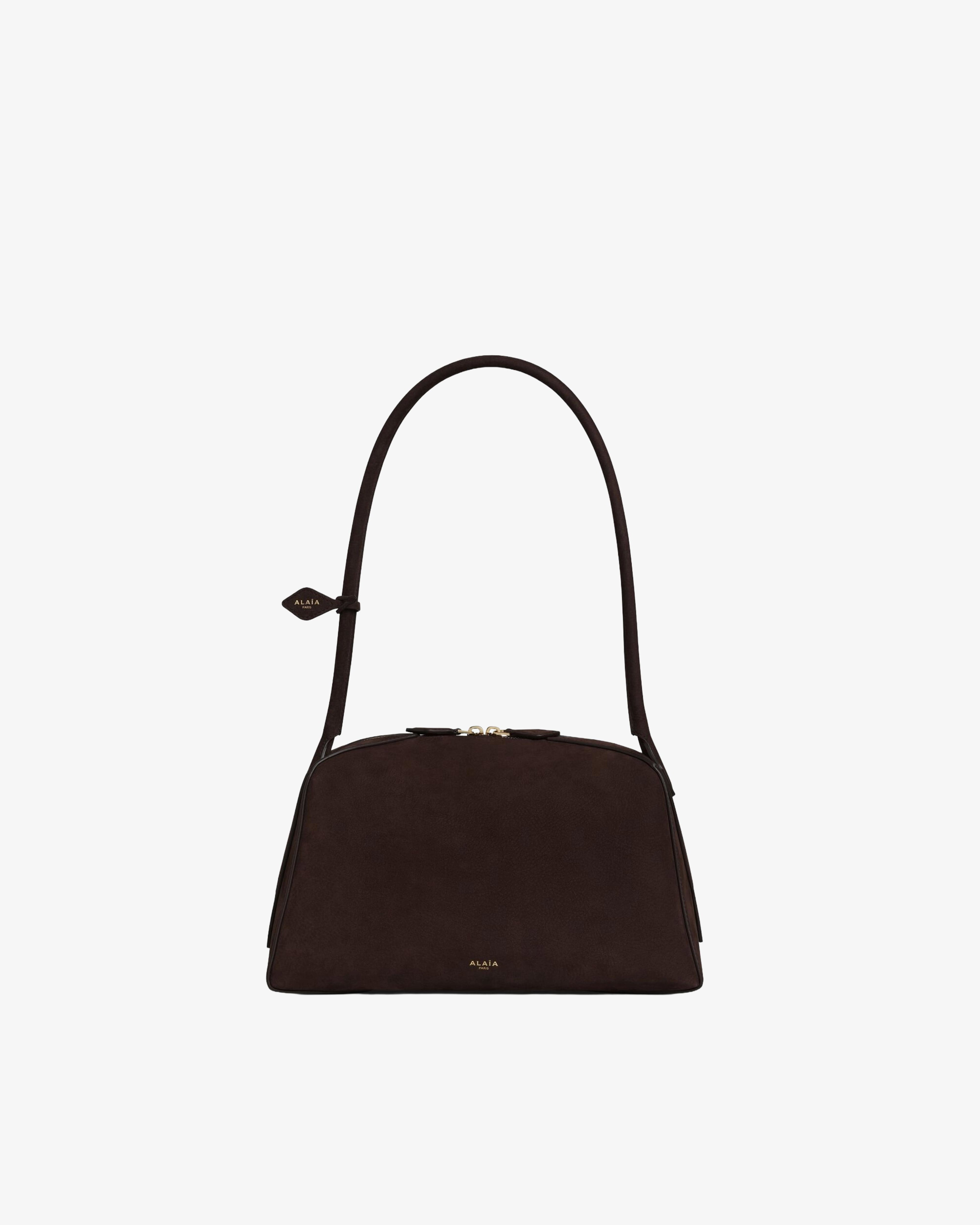 ALAÏA - Women's Le Bouledogue Bag - (Brown733) by AZZEDINE ALAIA