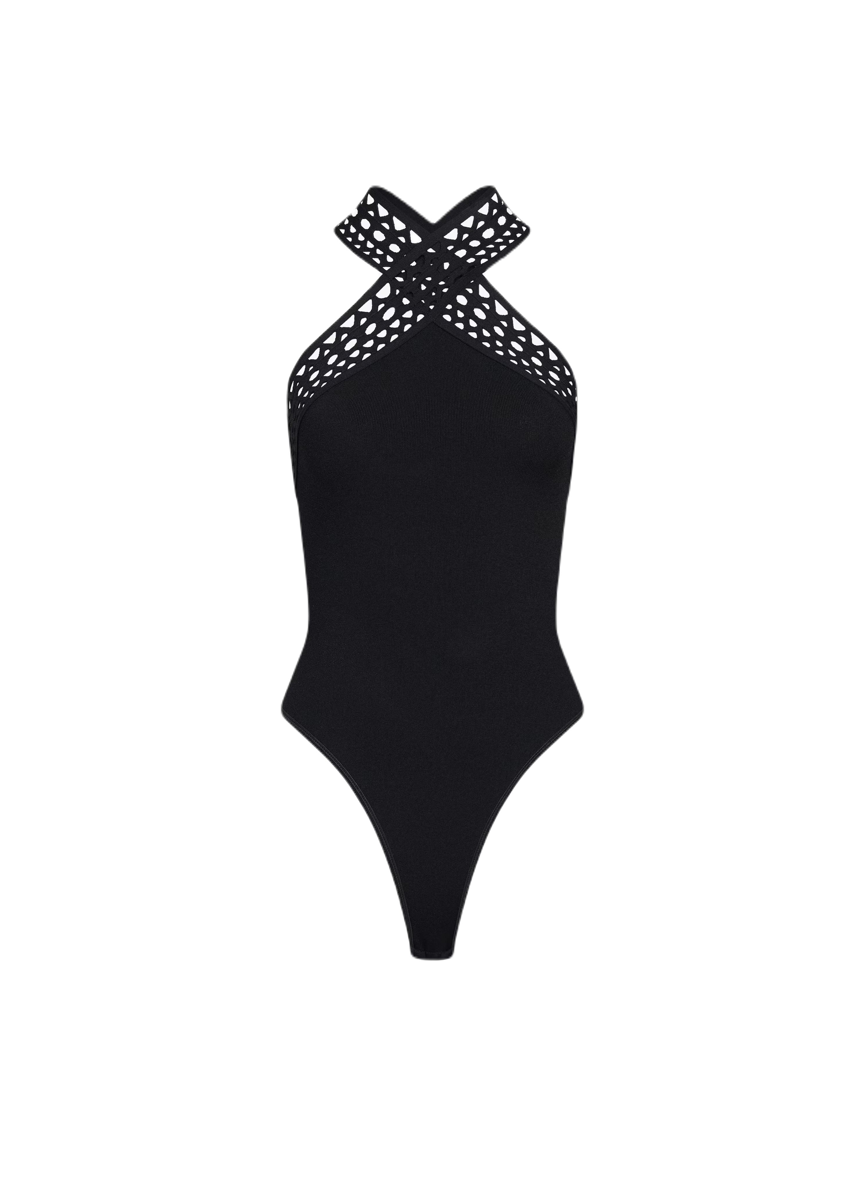 ALAïA - Women's Vienne Body - (Black) by AZZEDINE ALAIA