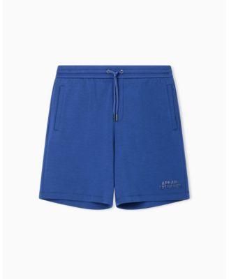 Men's Elevated Logo Fleece Shorts by A|X ARMANI EXCHANGE