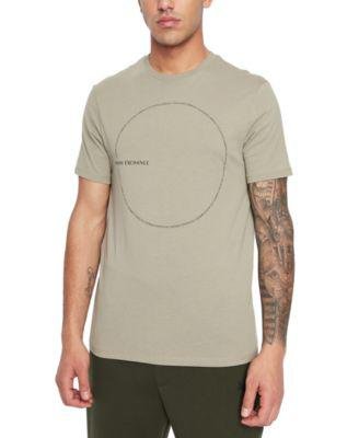 Men's Large Circle Logo T-Shirt by A|X ARMANI EXCHANGE