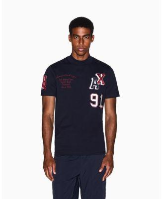 Men's Multi Badge Logo T-Shirt by A|X ARMANI EXCHANGE