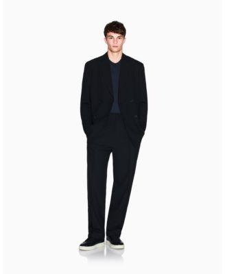 Men's Night Lab Wool Double Breasted Blazer by A|X ARMANI EXCHANGE