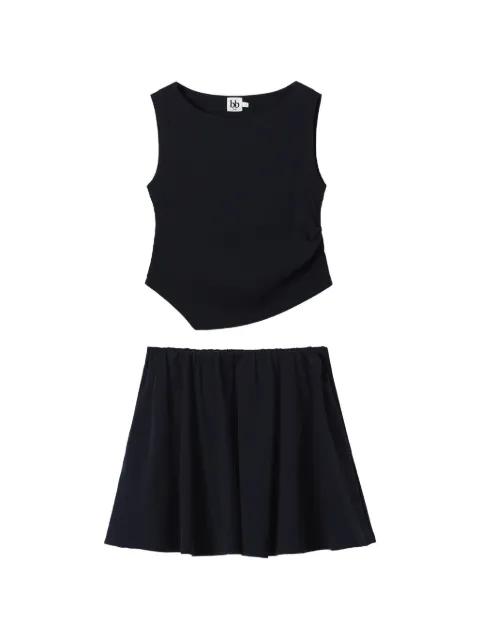 A-line mini skirt (set of two) by B+AB