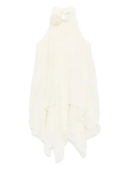 Butterfly Embroidered Handkerchief dress by B+AB