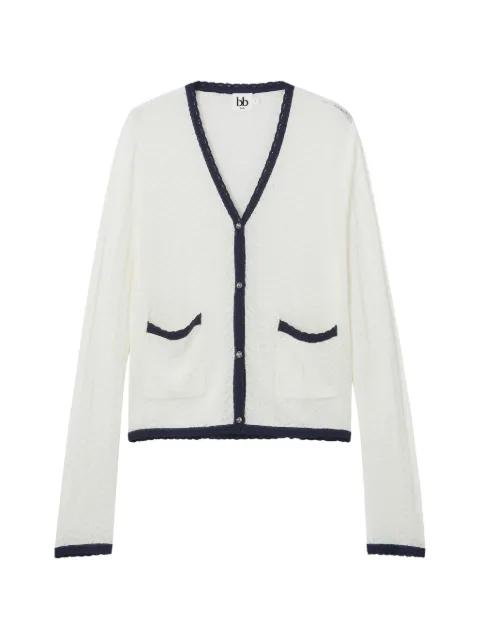 V-neck cardigan by B+AB