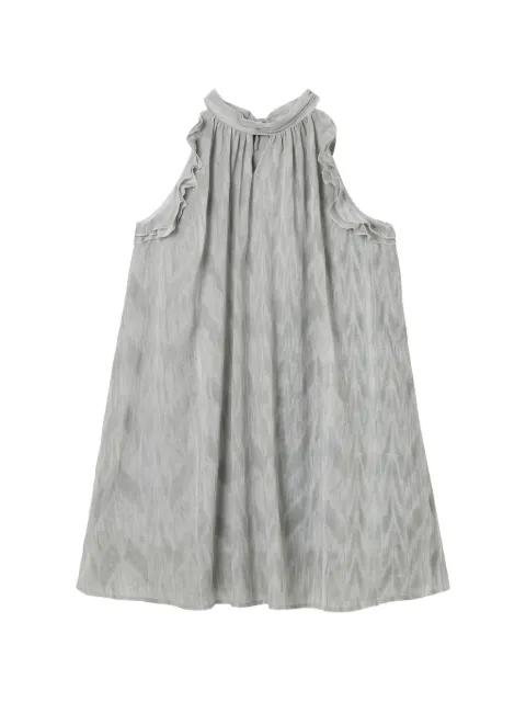 abstract-pattern mini dress by B+AB