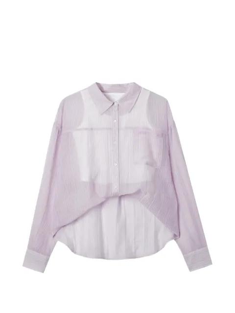 balloon-sleeve shirt by B+AB