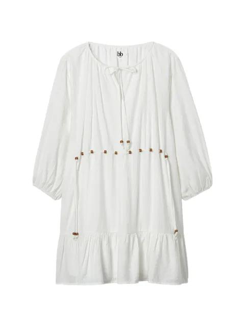 beaded tiered dress by B+AB