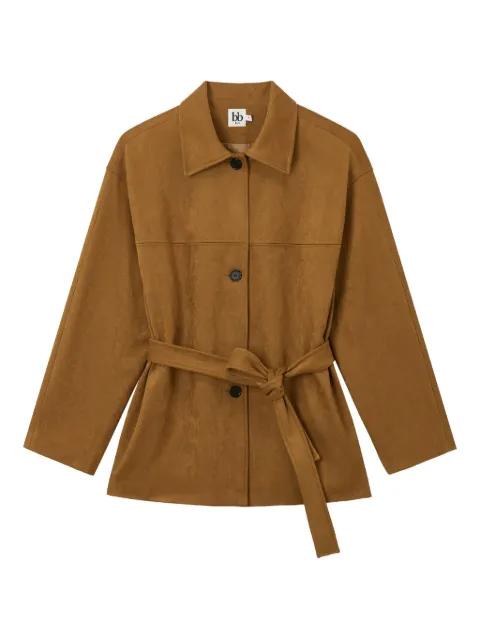 belted jacket by B+AB