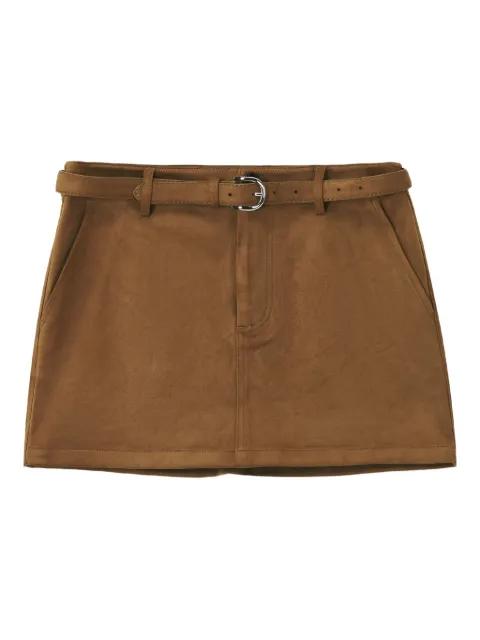 belted pocket skirt by B+AB