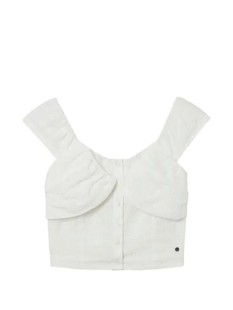 broderie-anglaise blouse by B+AB
