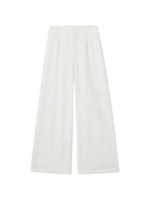 broderie-anglaise trousers by B+AB