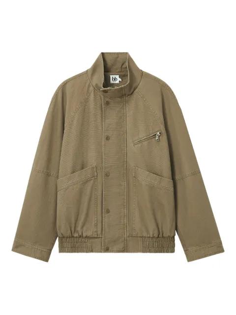 button-fastening pocket jacket by B+AB