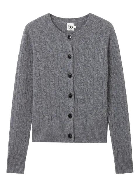 cable-knit buttoned cardigan by B+AB