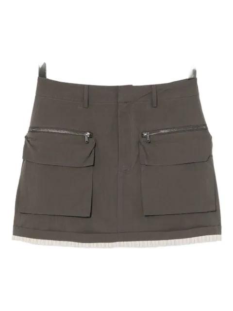 cargo mini skirt by B+AB