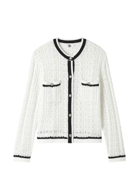contrasting-trim cardigan by B+AB