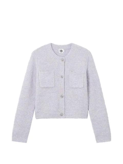 crew-neck cardigan by B+AB
