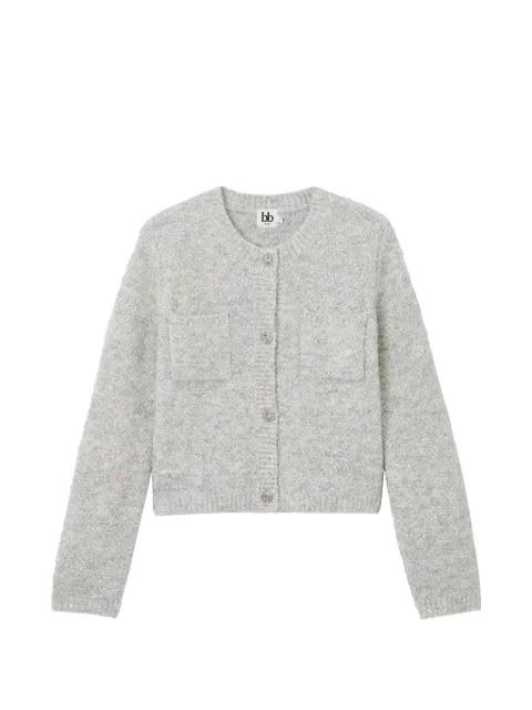crew-neck cardigan by B+AB