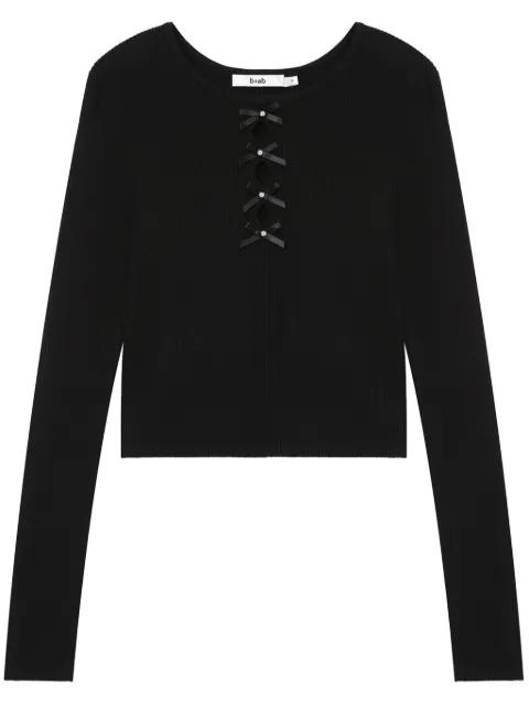 cut-out detailing top by B+AB