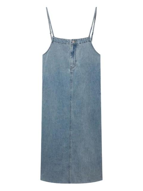 denim slip dress by B+AB