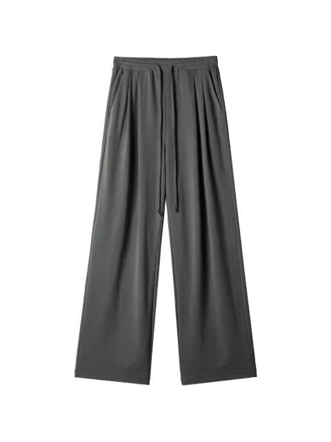drawstring-fastening pleated palazzo pants by B+AB
