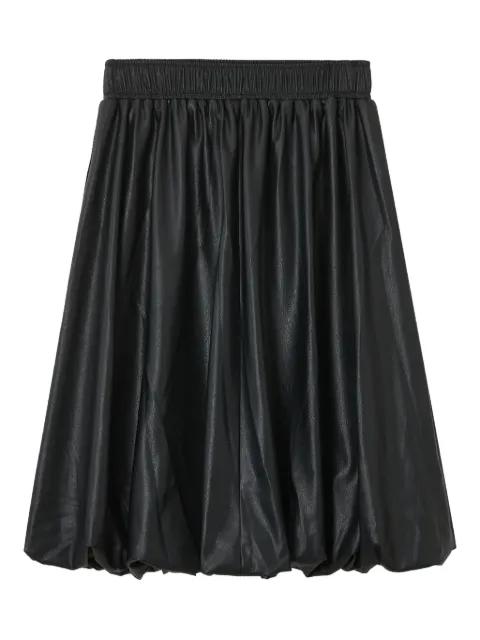 elasticated bubble-hem midi skirt by B+AB
