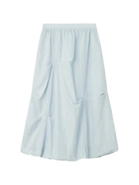 elasticated-waist balloon midi skirt by B+AB