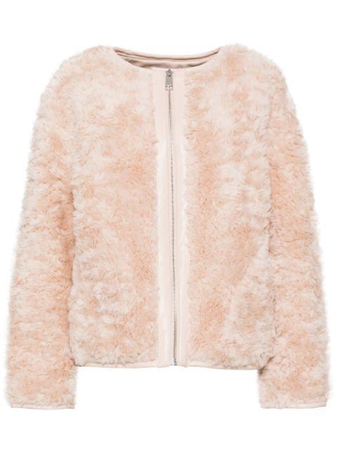faux-fur jacket by B+AB