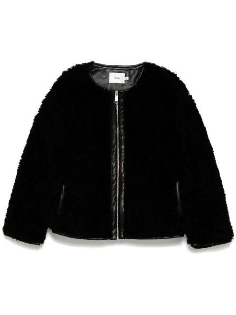faux-fur jacket by B+AB