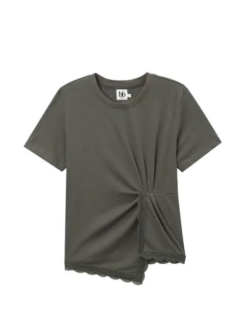 lace-detail T-shirt by B+AB