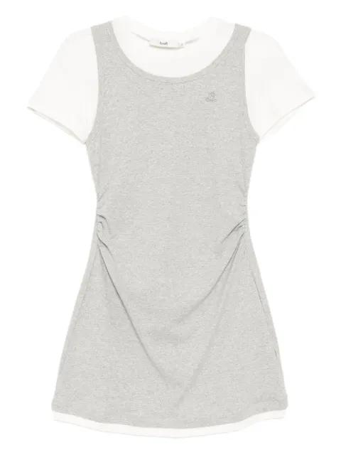 layered mini dress by B+AB