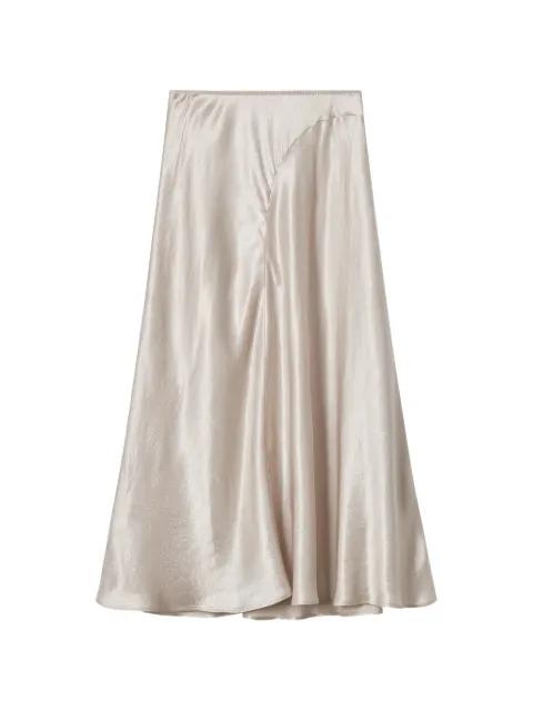 panelled midi skirt by B+AB