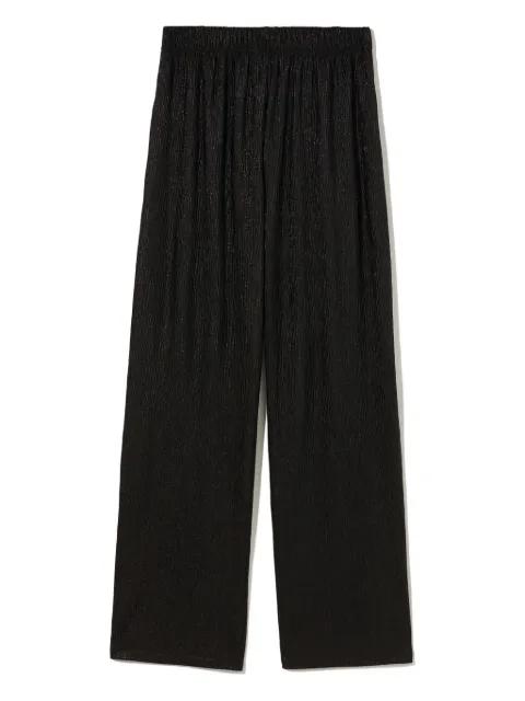 pleated-details trousers by B+AB