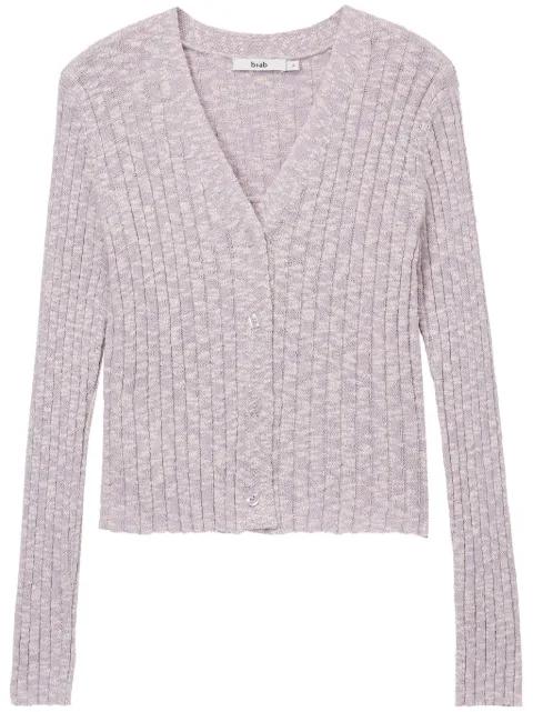 ribbed cardigan by B+AB