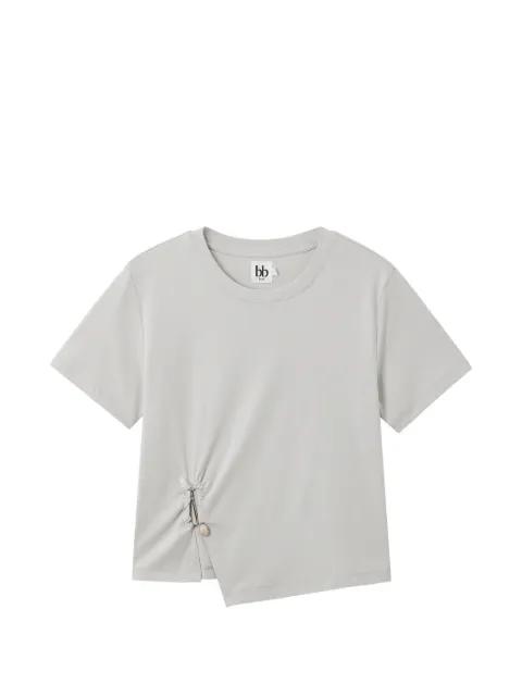 ring-detail T-shirt by B+AB