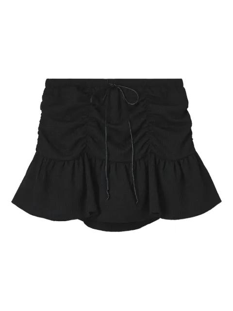 ruffle-hem mini skirt by B+AB