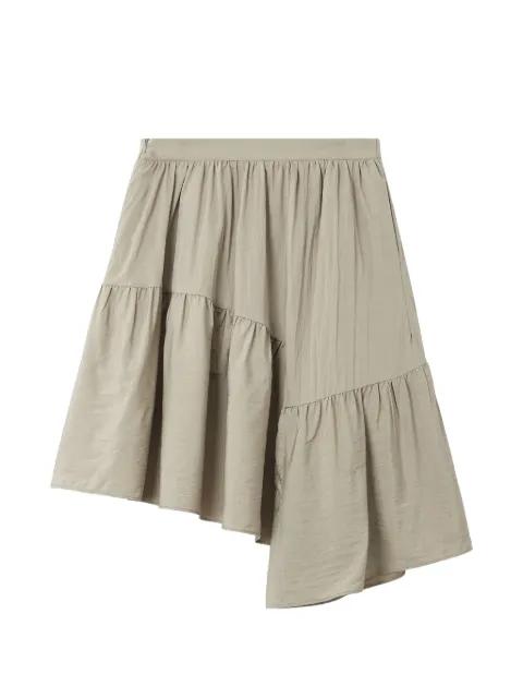ruffled asymmetric skirt by B+AB