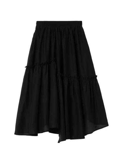 ruffled-detail skirt by B+AB