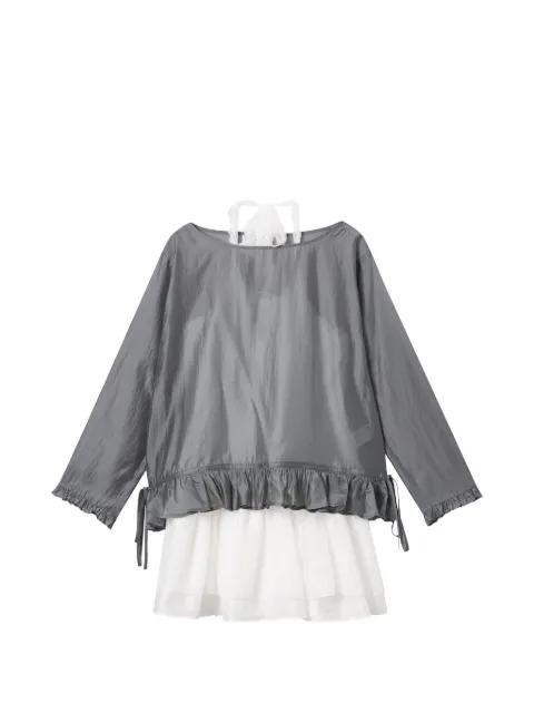 ruffled playsuit by B+AB